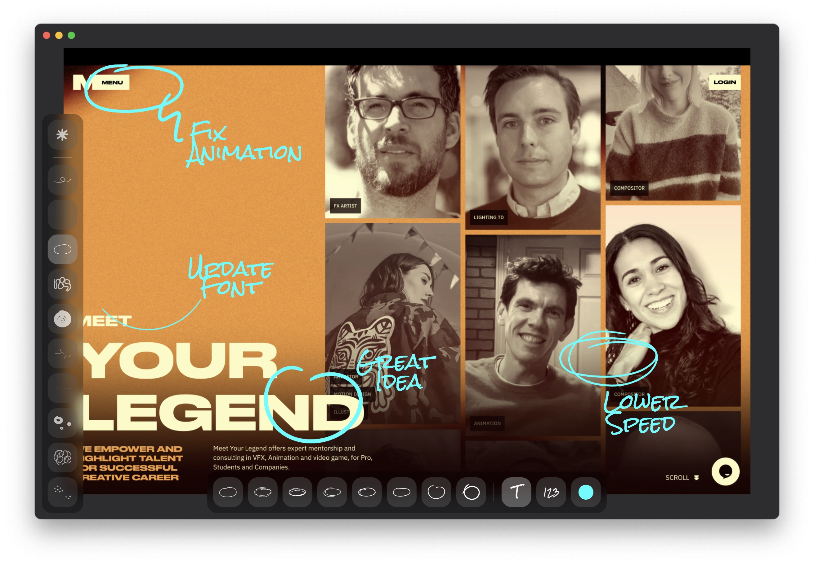 Roguelike CLI command interface