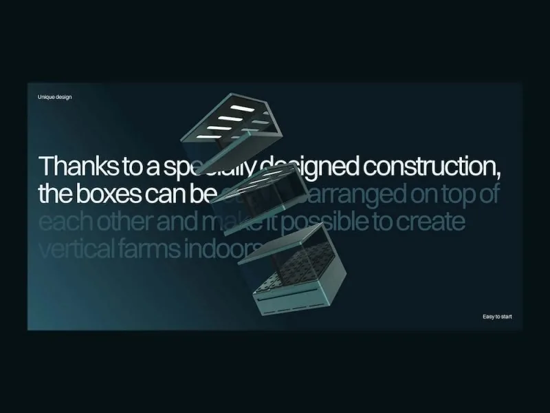 Tight structure, fresh creative